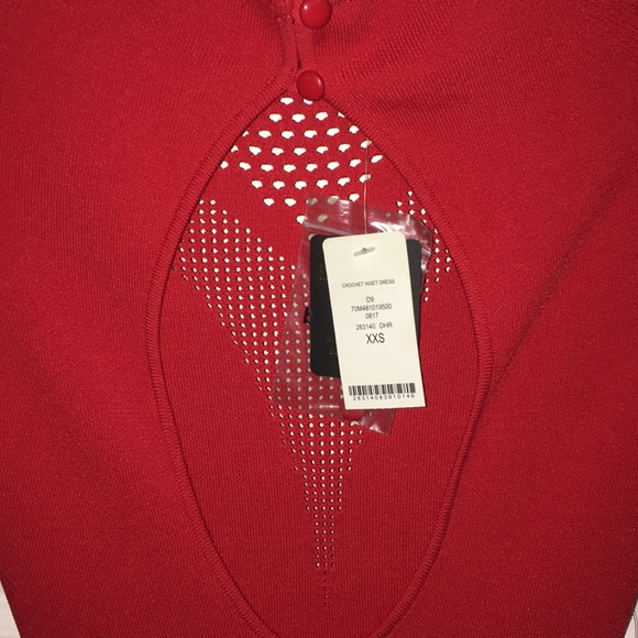 🔥👗 NWT Bebe Crochet Inset Bodycon 👗 🔥 - Picture 7 of 11